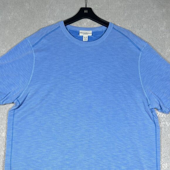 Tommy Bahama Island Zone T-Shirt Reversible Men’s XL Blue Paradise Short Sleeve - Picture 2 of 10